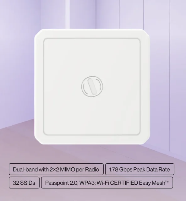 Wi-Fi 6 Outdoor Access Point for Seamless Connectivity in Expansive Settings
