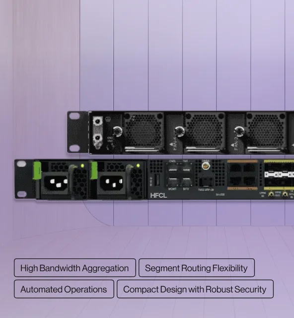 Next-gen IP/MPLS Router with Segment Routing for Cell Site and Access Networks