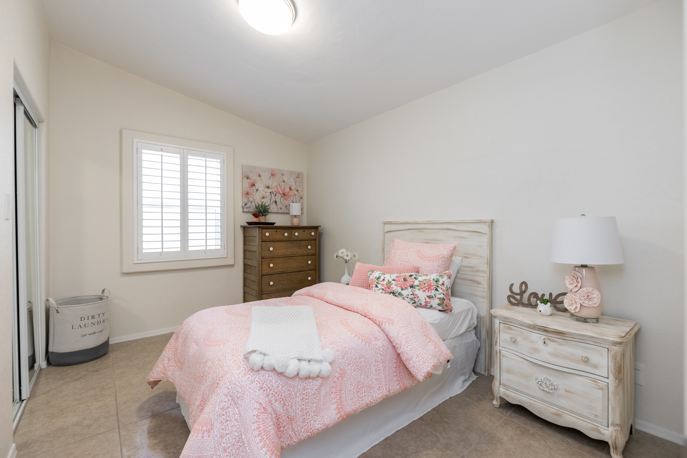 Warm welcoming private bedroom First Choice Assisted Living Phoenix AZ