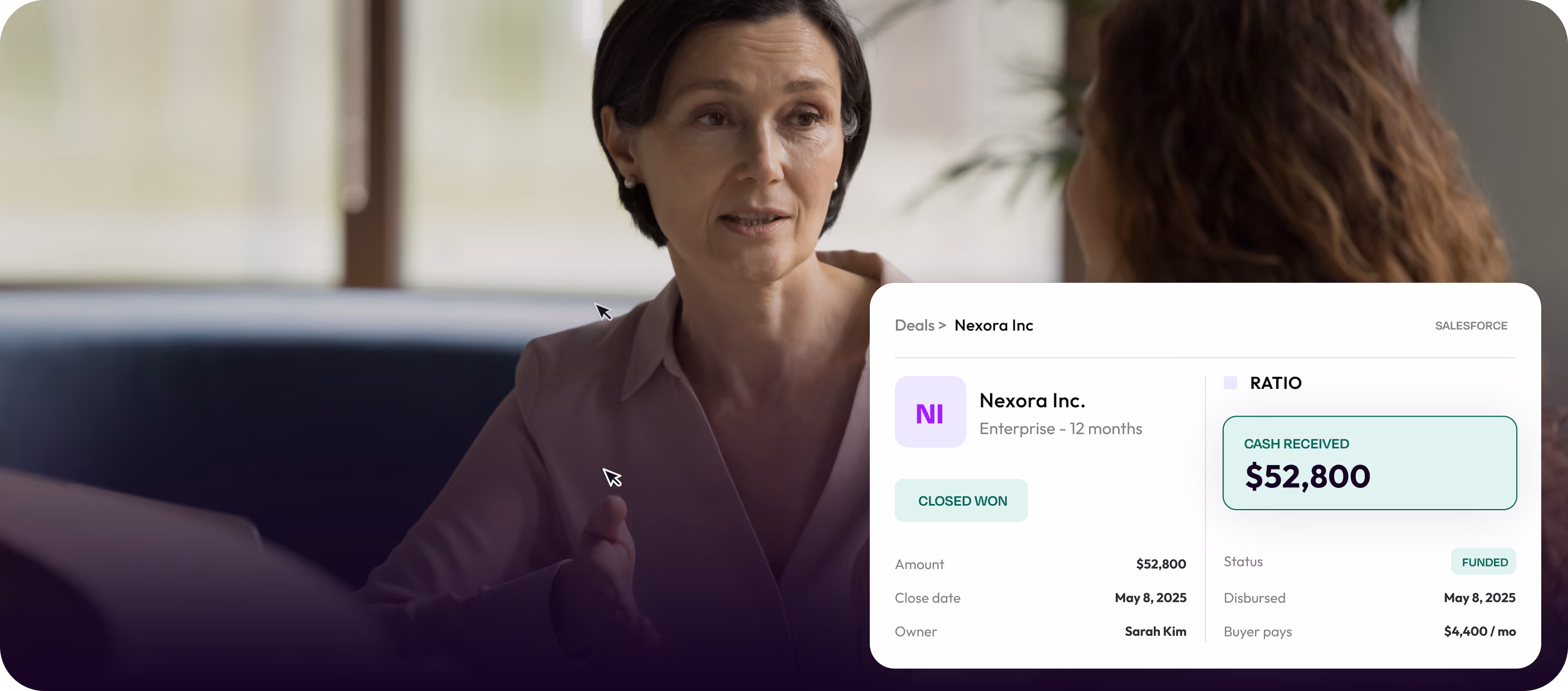 Payment flexibility as a closing tool
