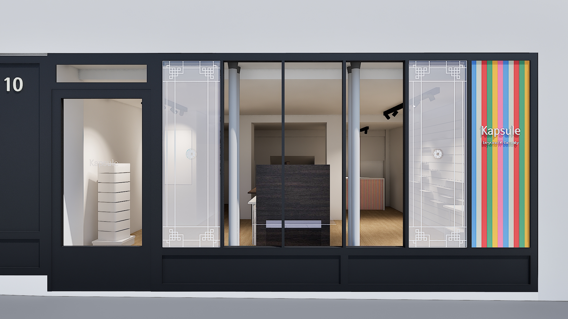 K-Beauty Retail Store in Paris on Rue Charles-François Dupuis