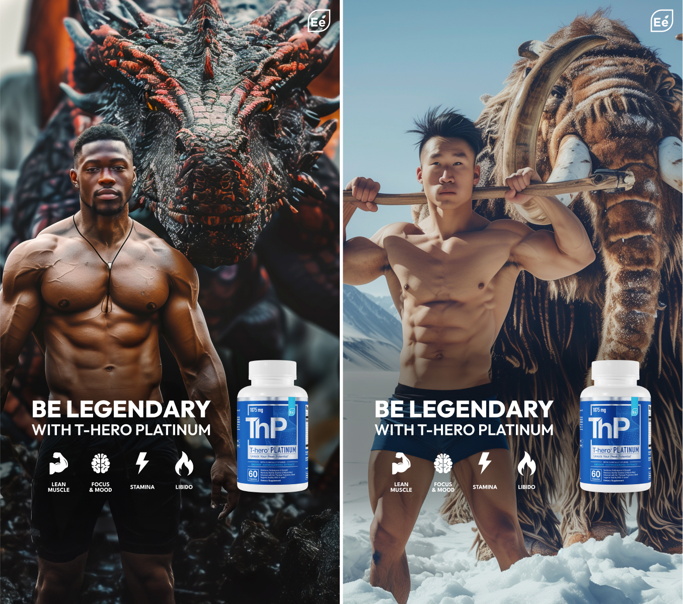 Be Legendary — T-Hero Platinum ad