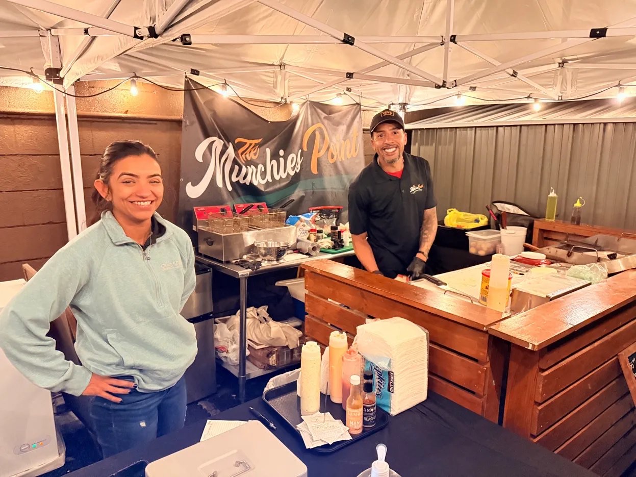 Alfredo and Shirley — the couple behind The Munchies Point