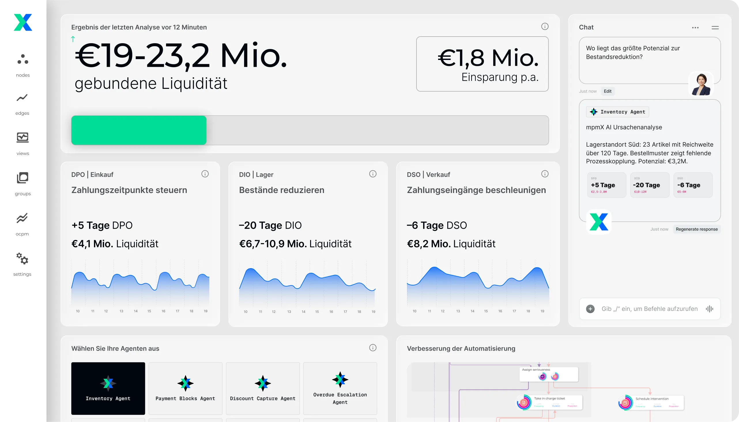 mpmX AI Dashboard