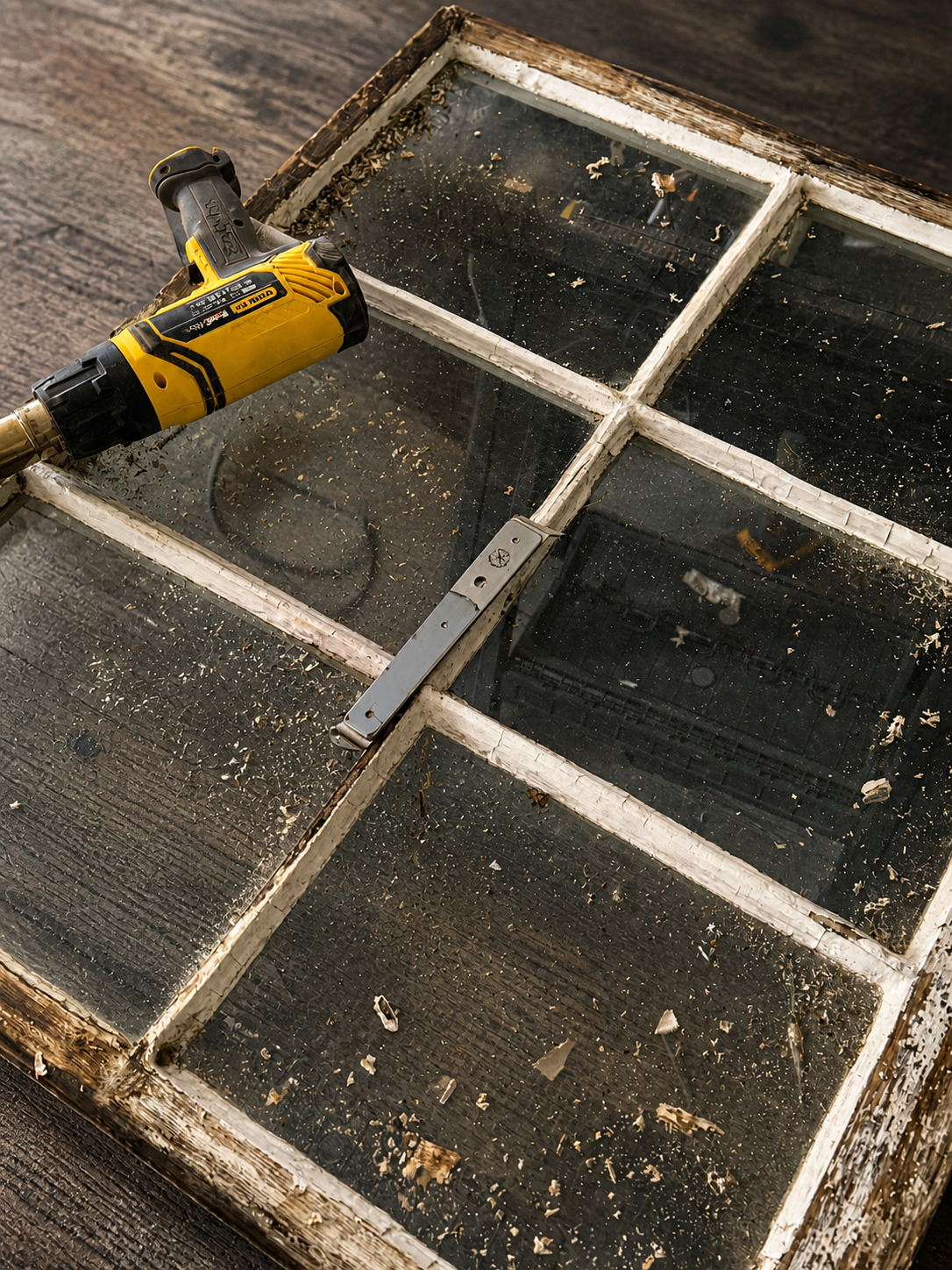 Heritage Sash Restoration Paint Removal Process