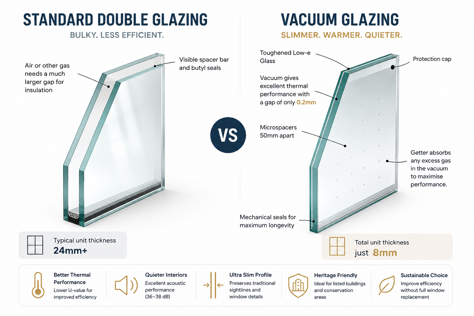 Heritage Sash Vacuum Glass Service London Essex