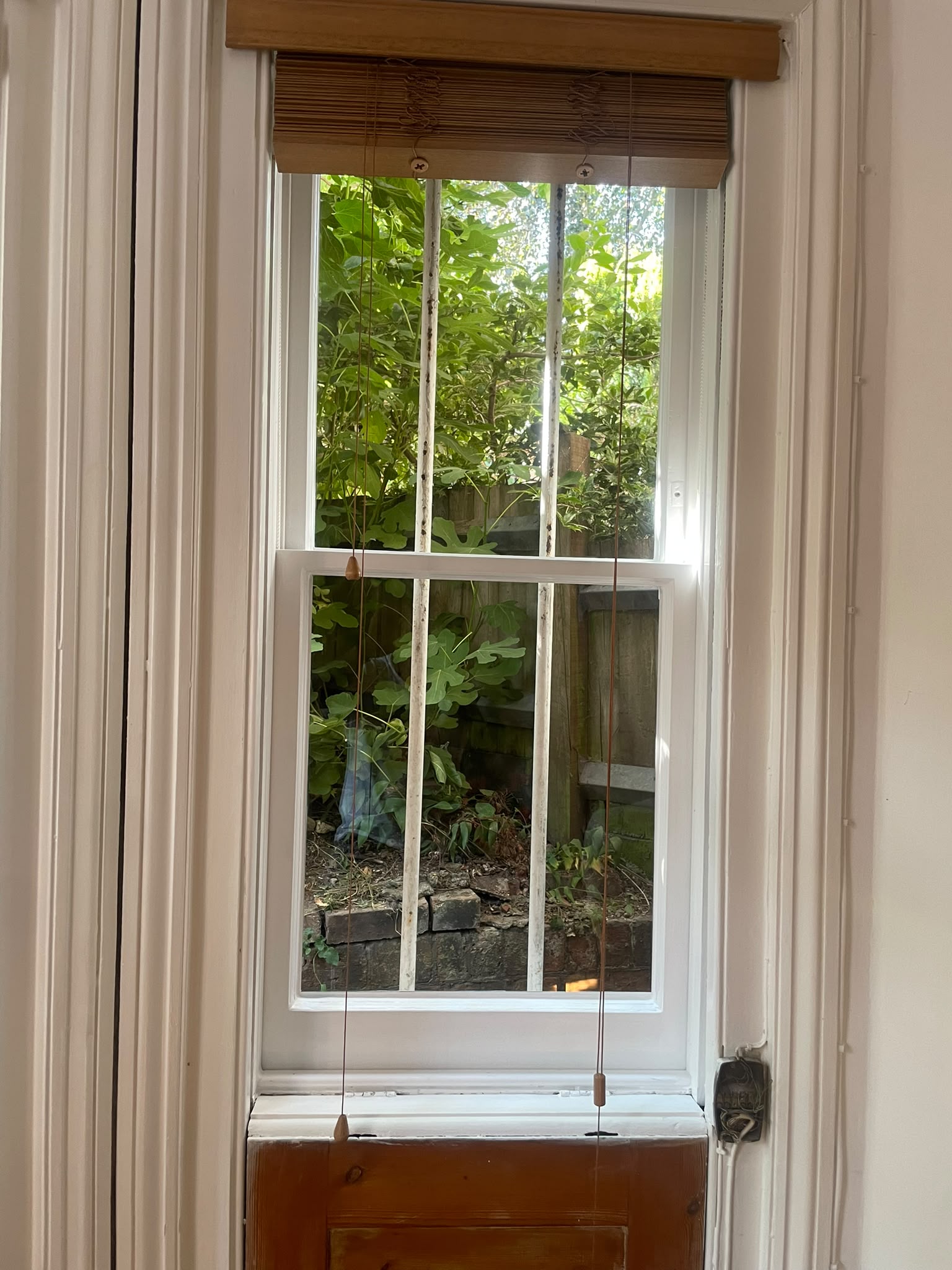 Finished restoration full height window