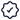 Blue circular badge with a white checkmark inside.