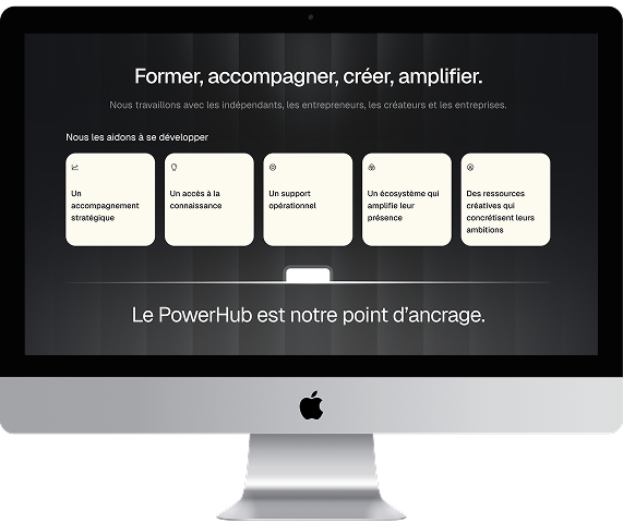 Café Crème Webflow website redesign – tech and media platform with 58% organic traffic growth