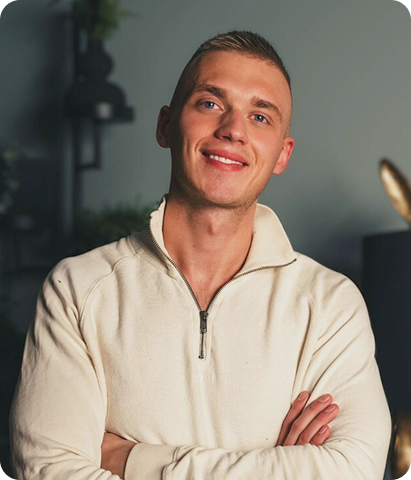 Miro Goshev, CEO of Uncapped Ads – Webflow client testimonial for NIKOLAflow