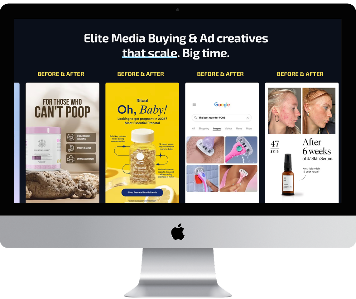 Uncapped Ads Webflow website redesign – ecommerce marketing agency
