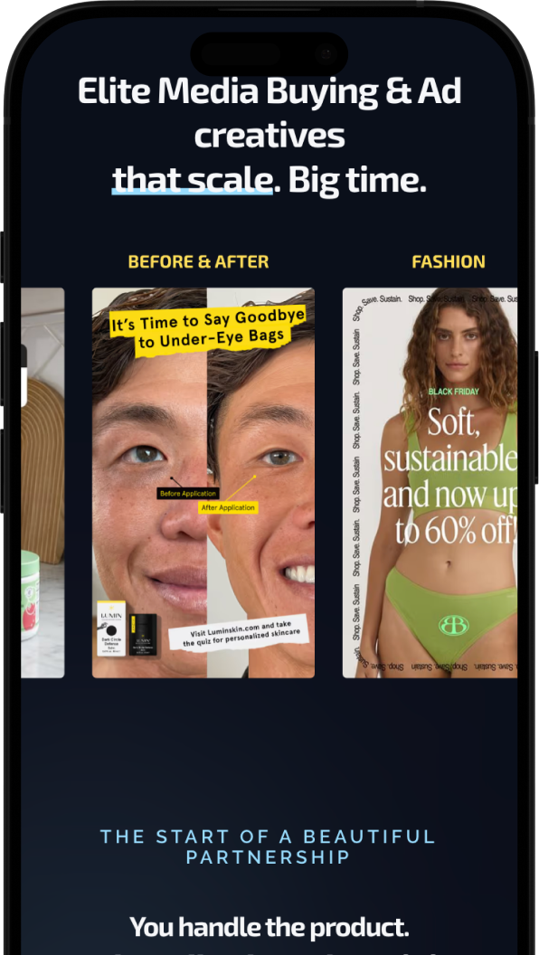 Uncapped Ads Webflow website redesign – ecommerce marketing agency