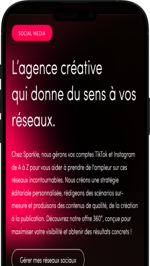Sparkle Agency Webflow homepage – video hero and client logo wall
