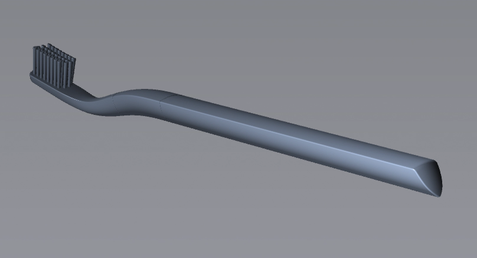 Toothbrush - initial 3D CAD build