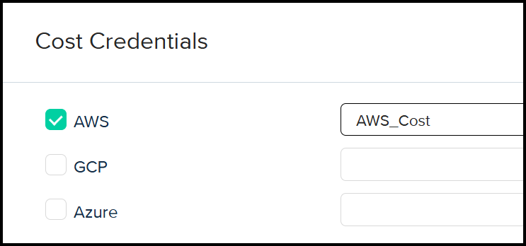 Cost Credentials
