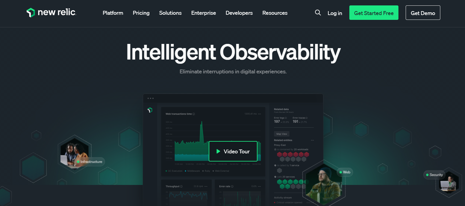 New Relic Screenshot