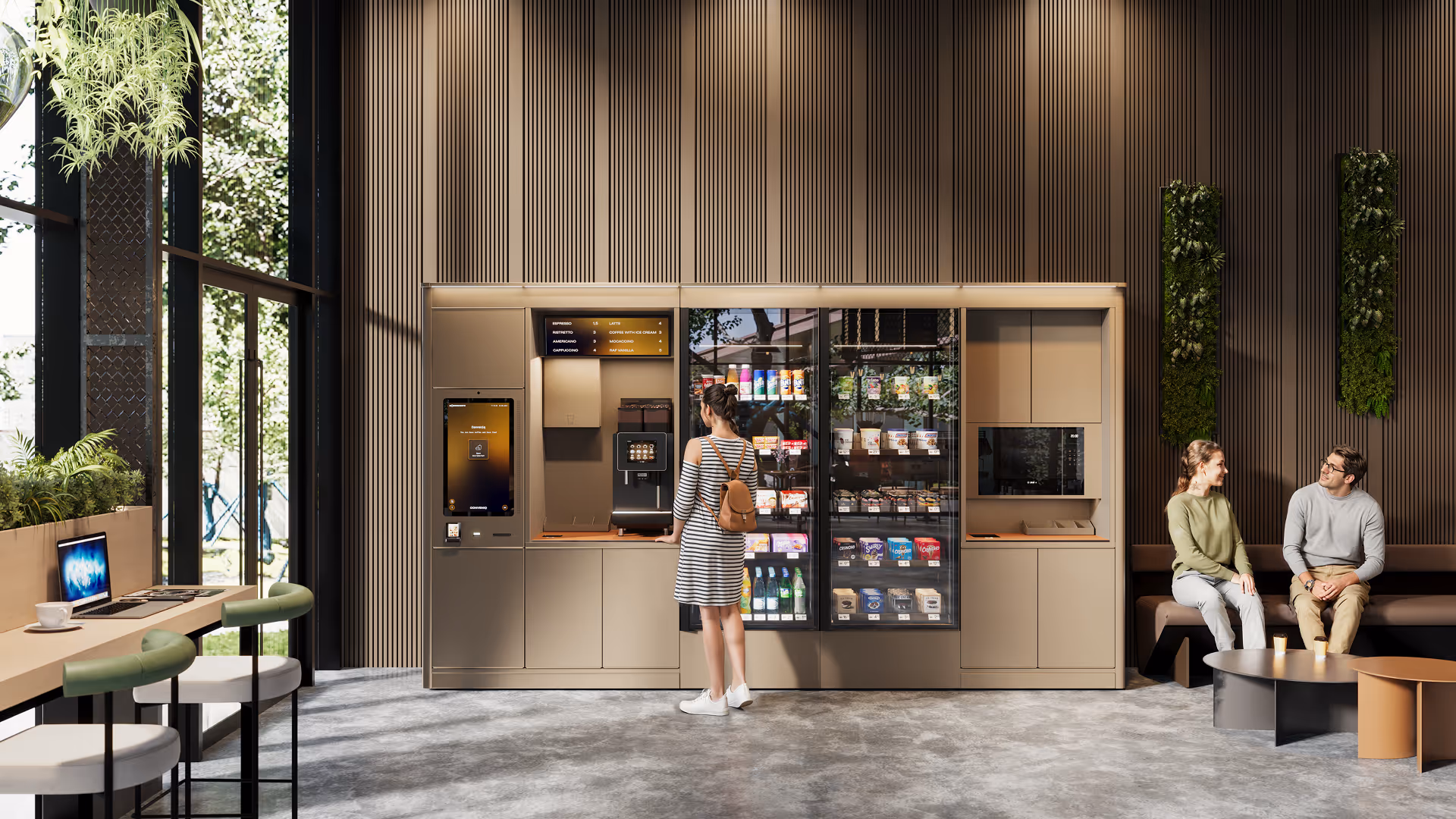 Vending & OCS operators. Turn low revenue per machine into higher basket value with micromarkets.