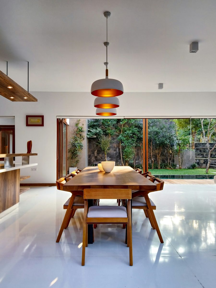 Interior dining room