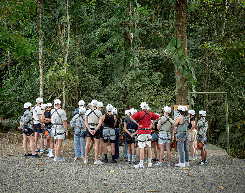 Decentralized Masters members at an exclusive offsite event