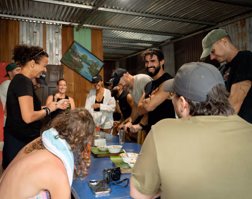 Decentralized Masters members at outdoor team activity