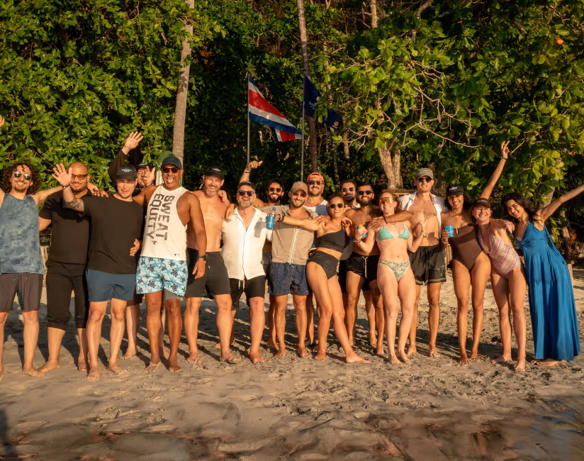 Decentralized Masters exclusive event participants connecting
