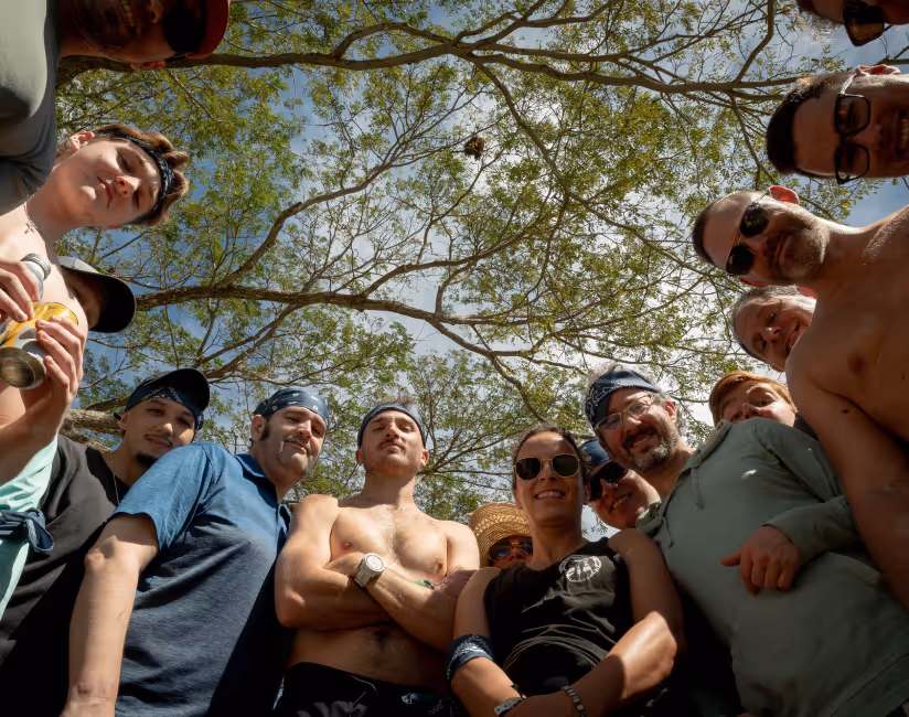 Decentralized Masters exclusive event with community members connecting