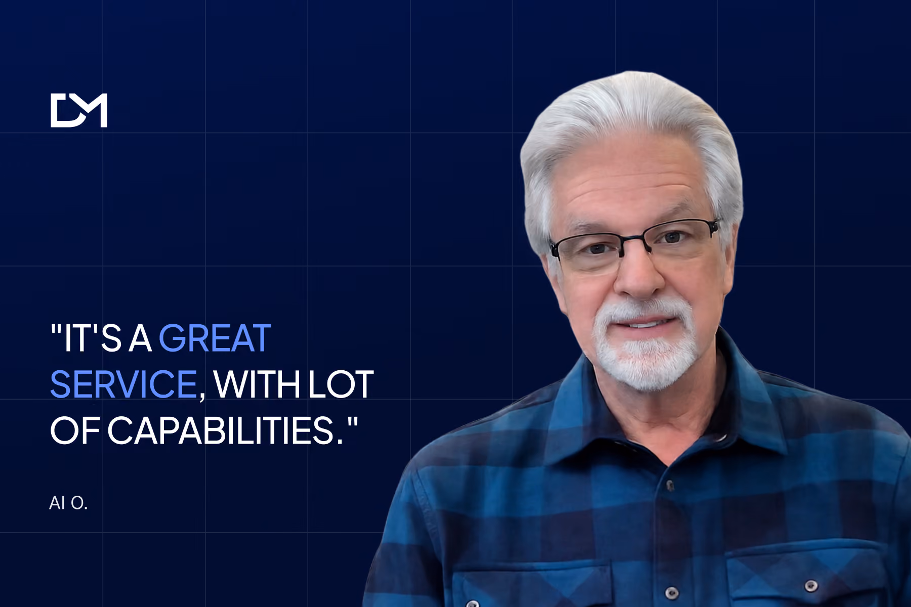 Al O. sharing his Decentralized Masters testimonial