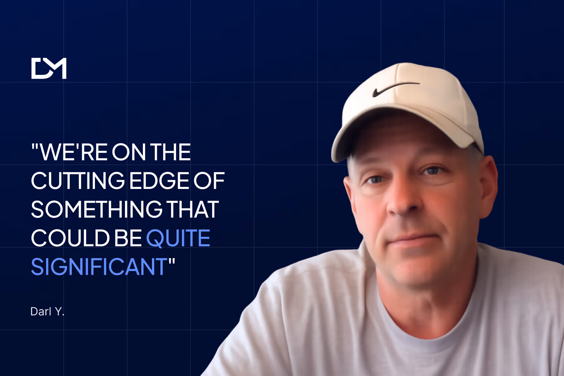 Darl Y. sharing his Decentralized Masters testimonial