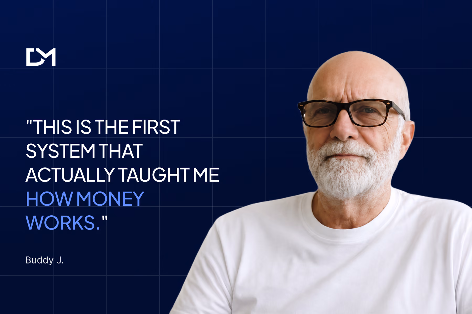 Buddy J. sharing his Decentralized Masters testimonial