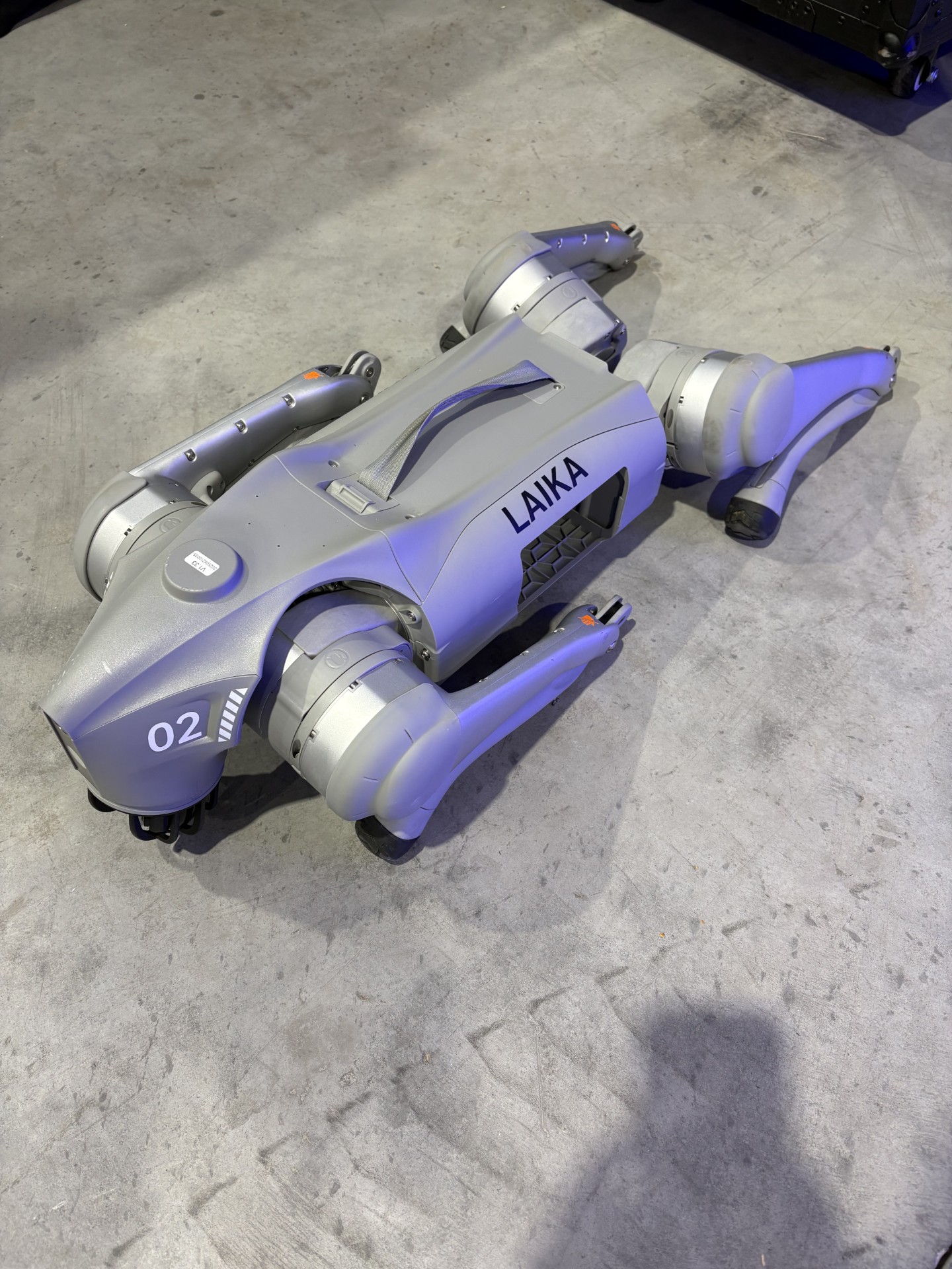 Robothond Laika (Unitree Go2 Pro) van AI Plaza