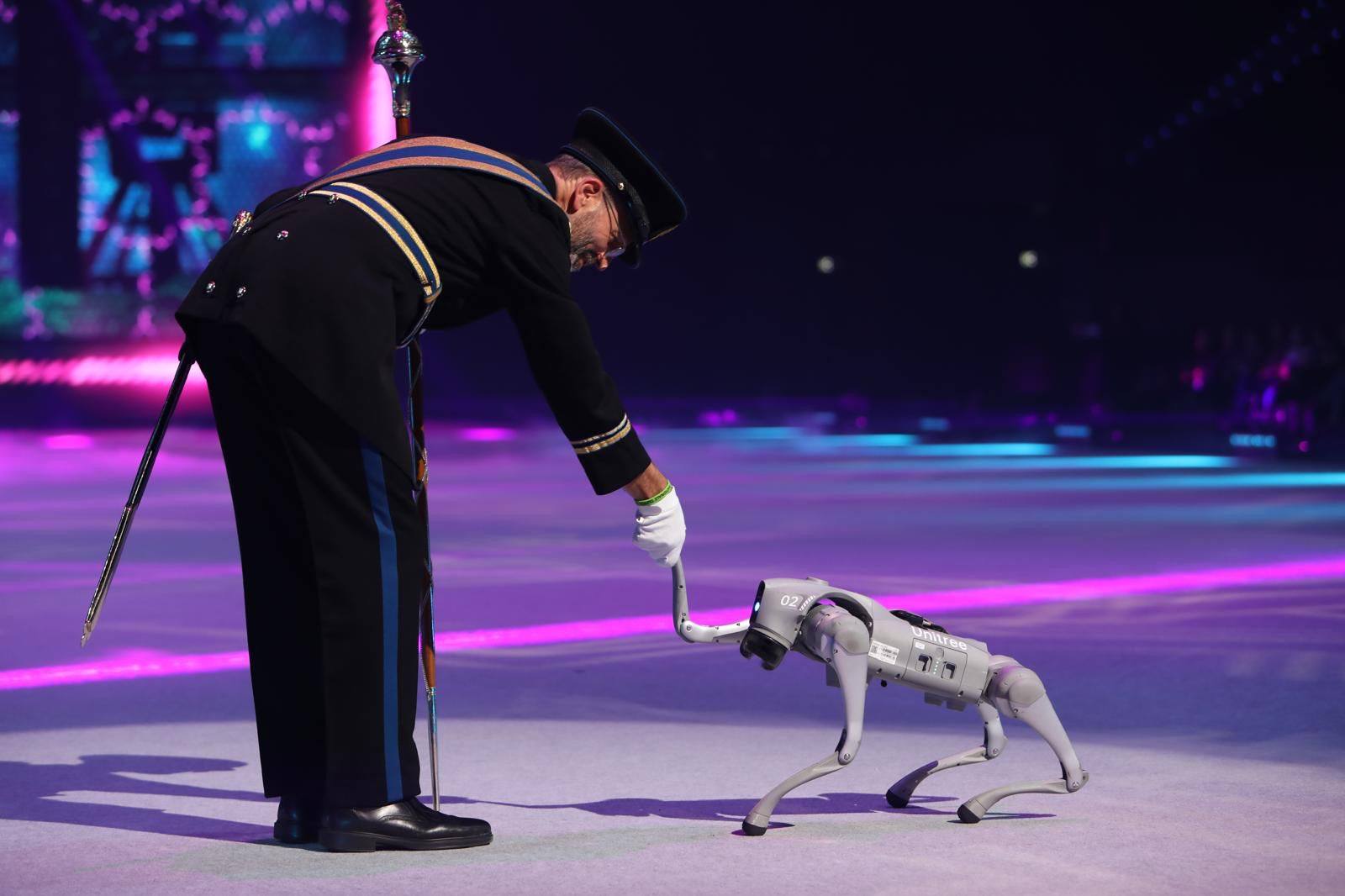 Robothond Laika (Unitree Go2 Pro) van AI Plaza