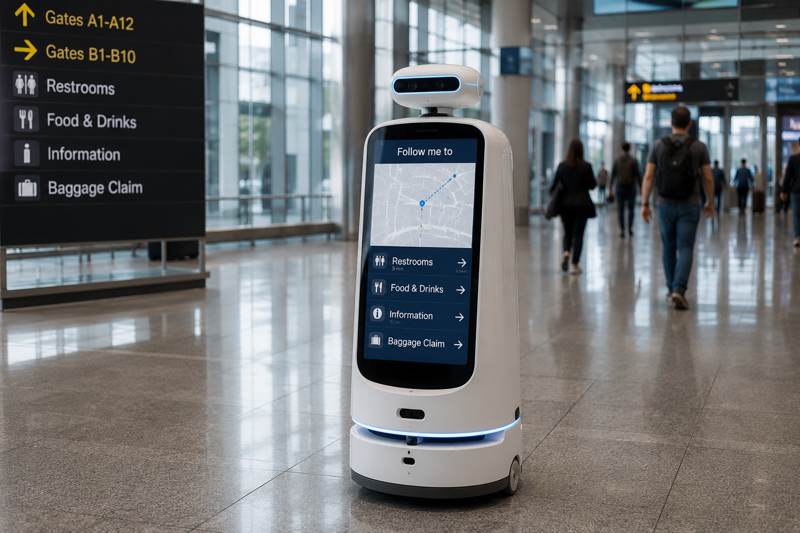 Wayfinding-robot