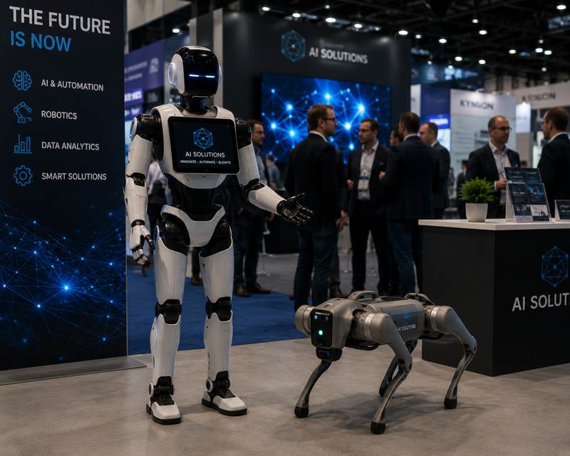 Brand ambassador robot