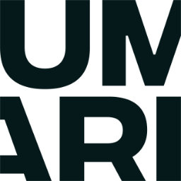 Letters UMARI in bold black font on white background.