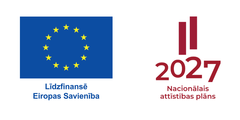 Līdzfinansē Eiropas Savienība un Nacionālais attīstības plāns logo