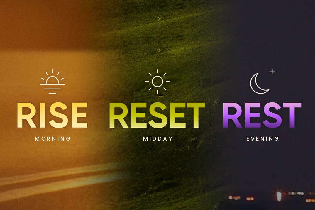 The Full Daily Breathwork Kit – Rise, Reset and Rest guided sessions