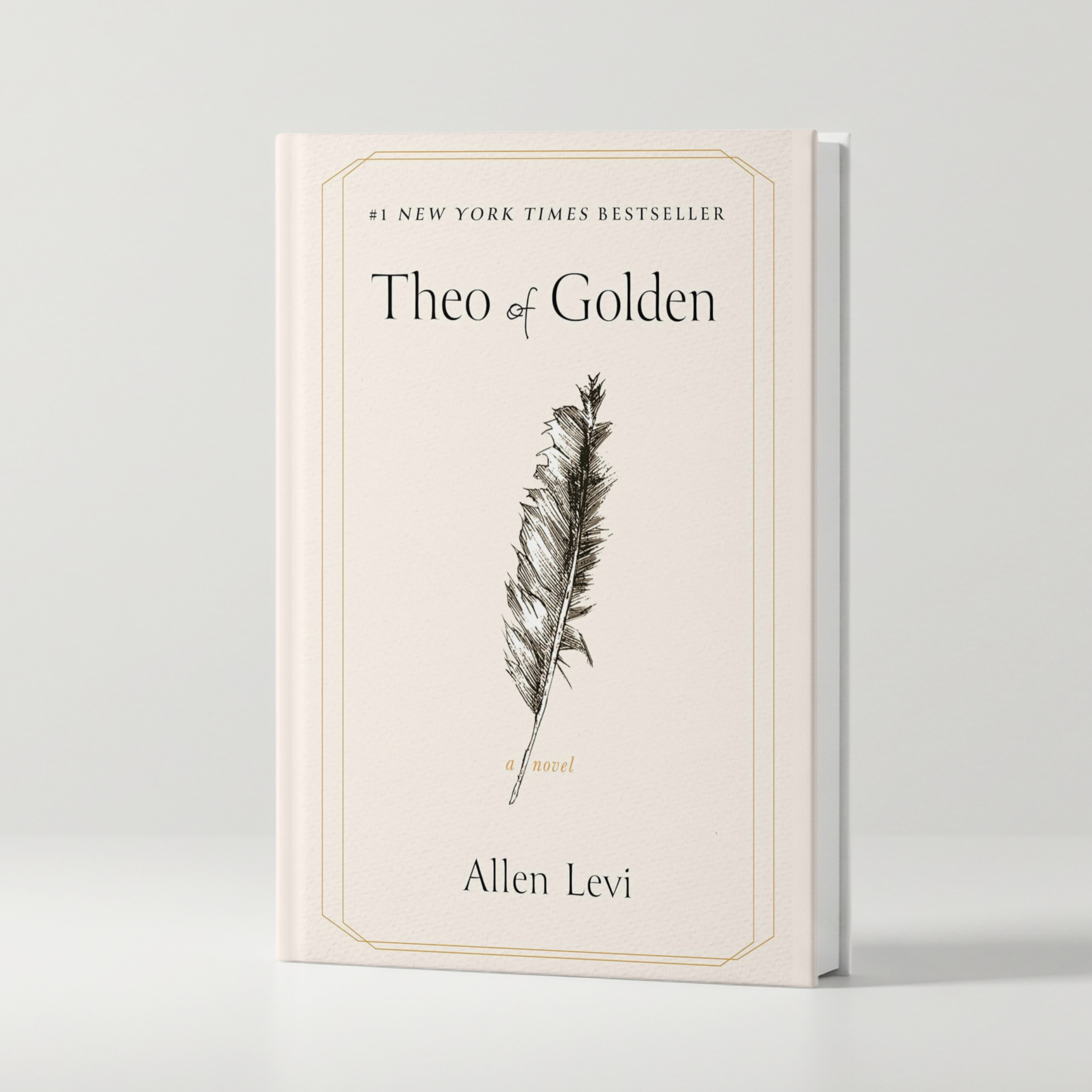 Hard cover book mockup sample