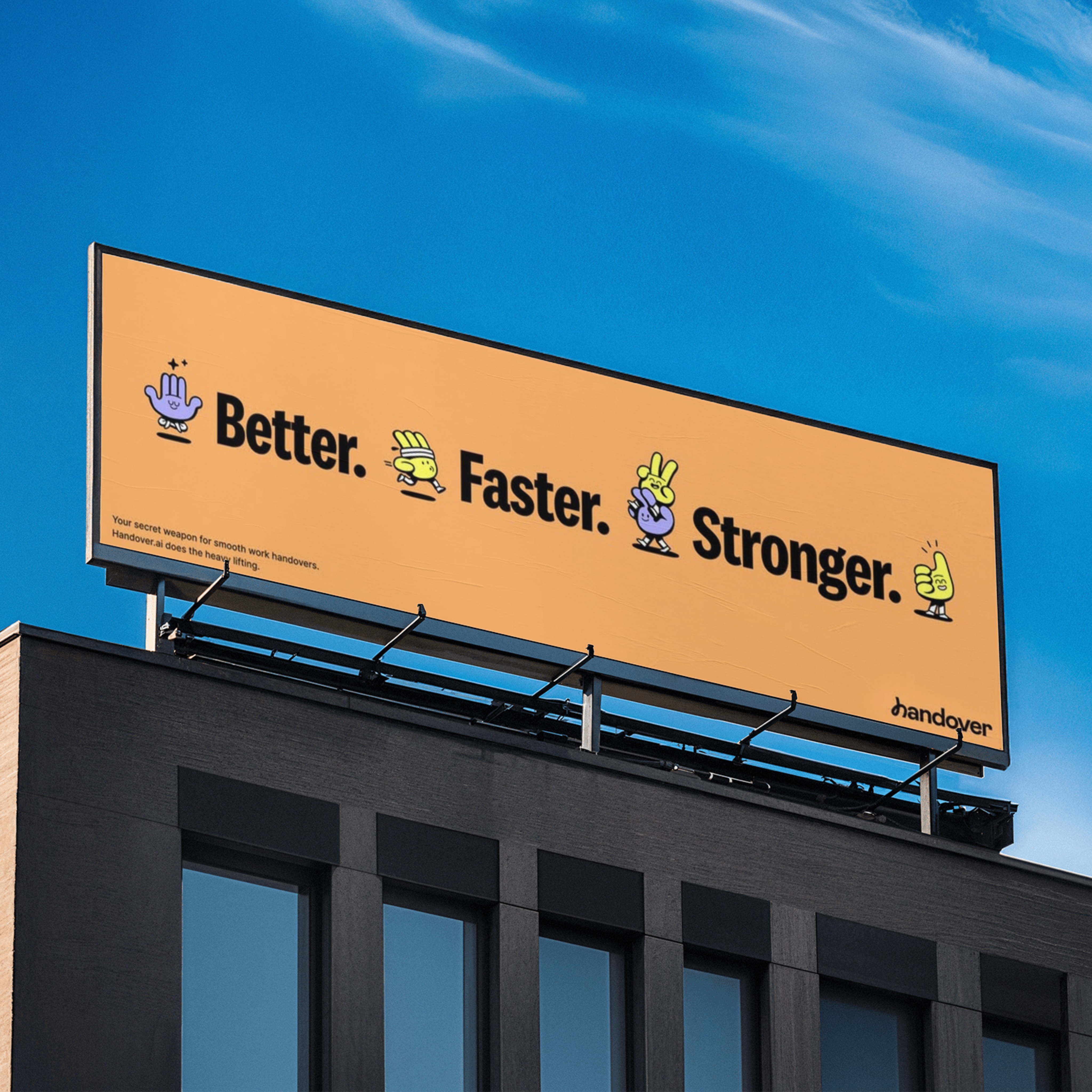Billboard mockup for case study