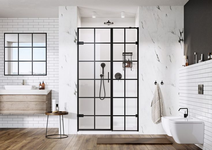 Luxury bathroom with bathtub