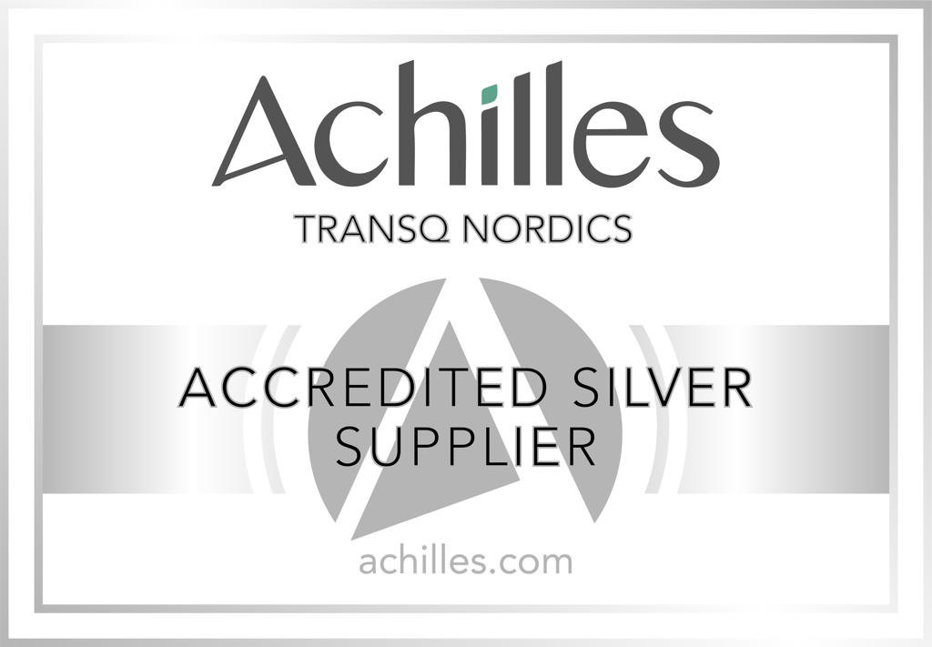 Achilles TransQ Nordics – Accredited Silver Supplier