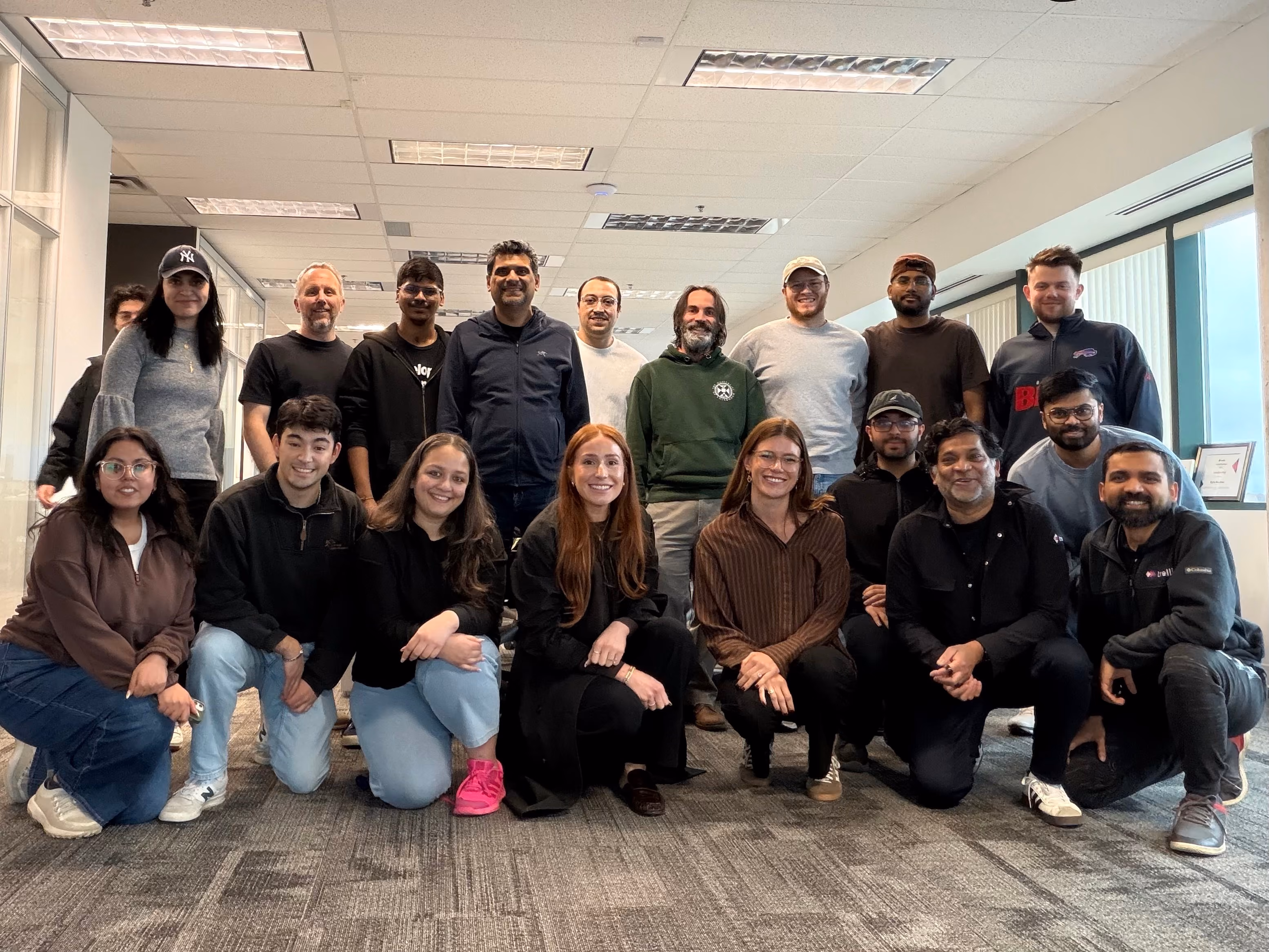 Some members of the Trellis team.