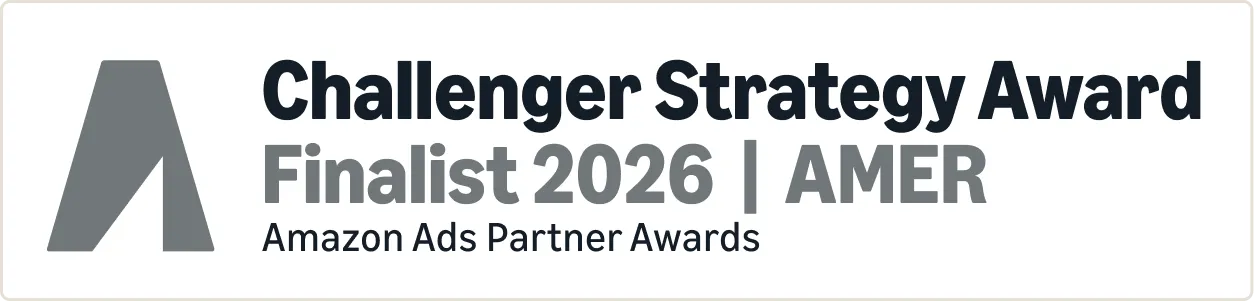 Amazon Ads Partner Awards 2026: Challenger Strategy Award finalist, AMER