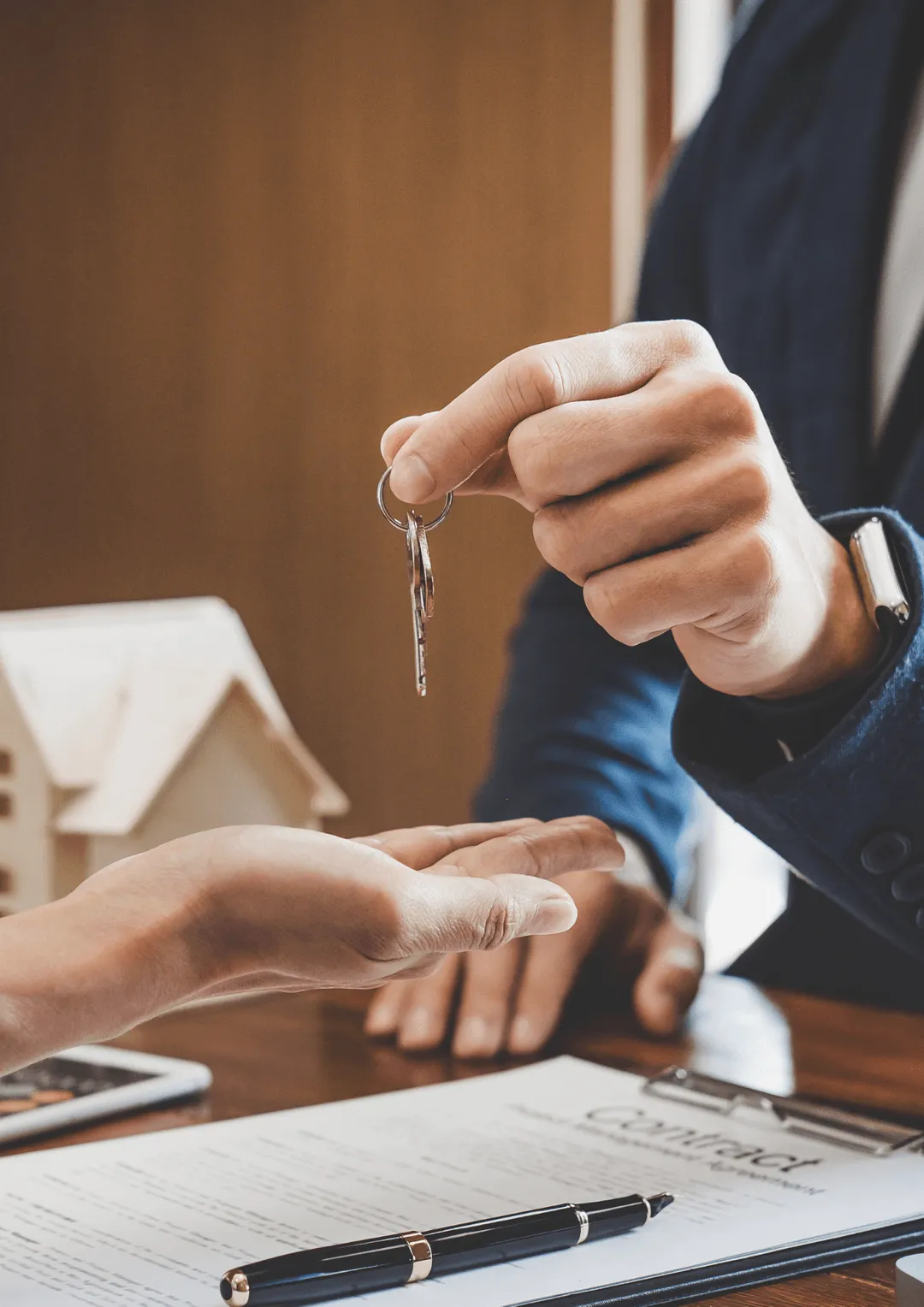 Sleutels nieuwe woning