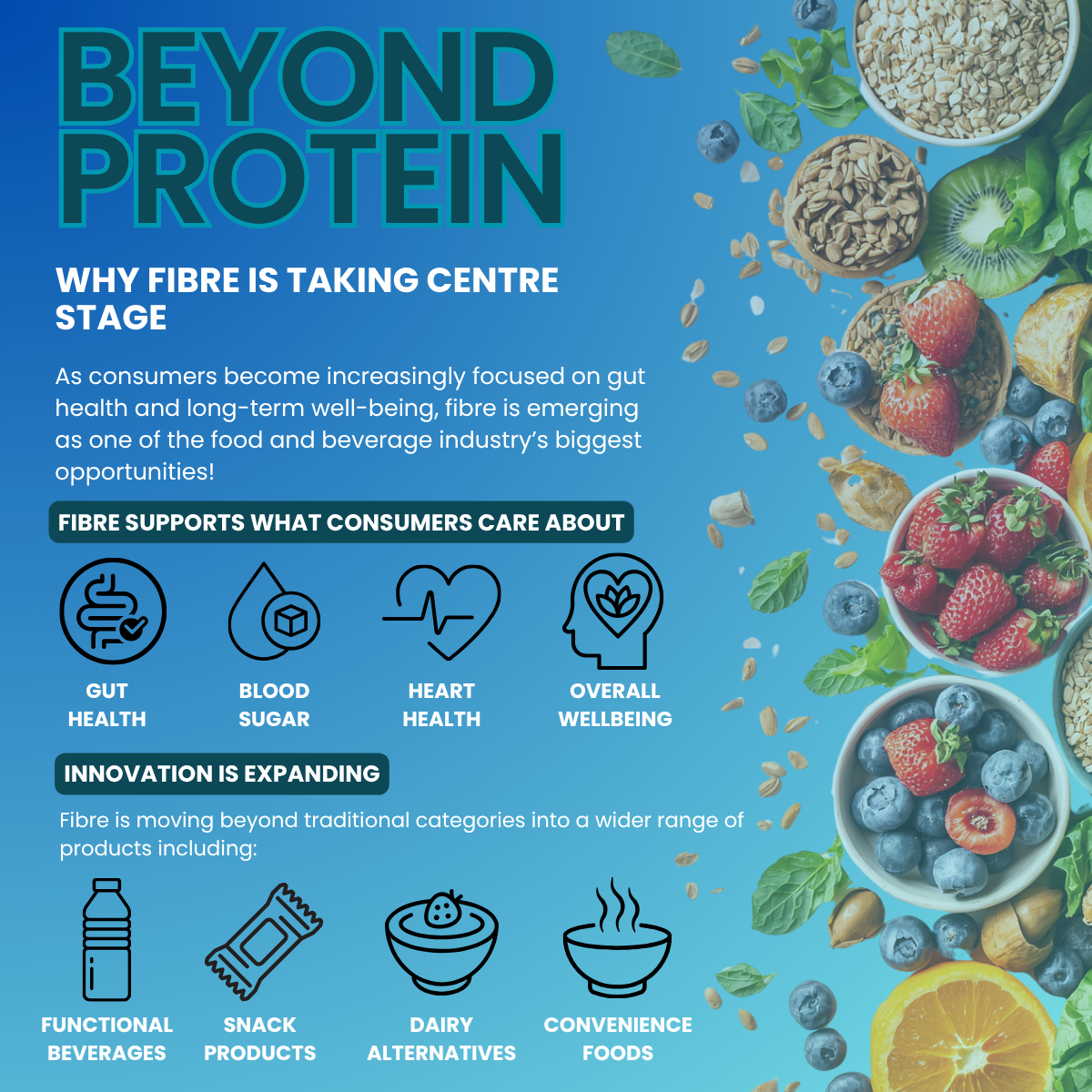 Beyond protein: why fibre is taking centre stage