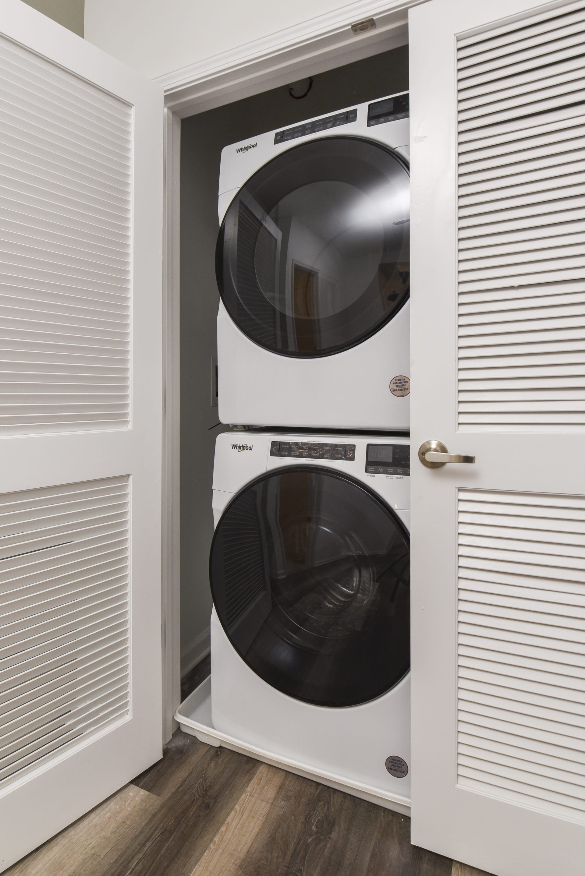 Washer and dryer