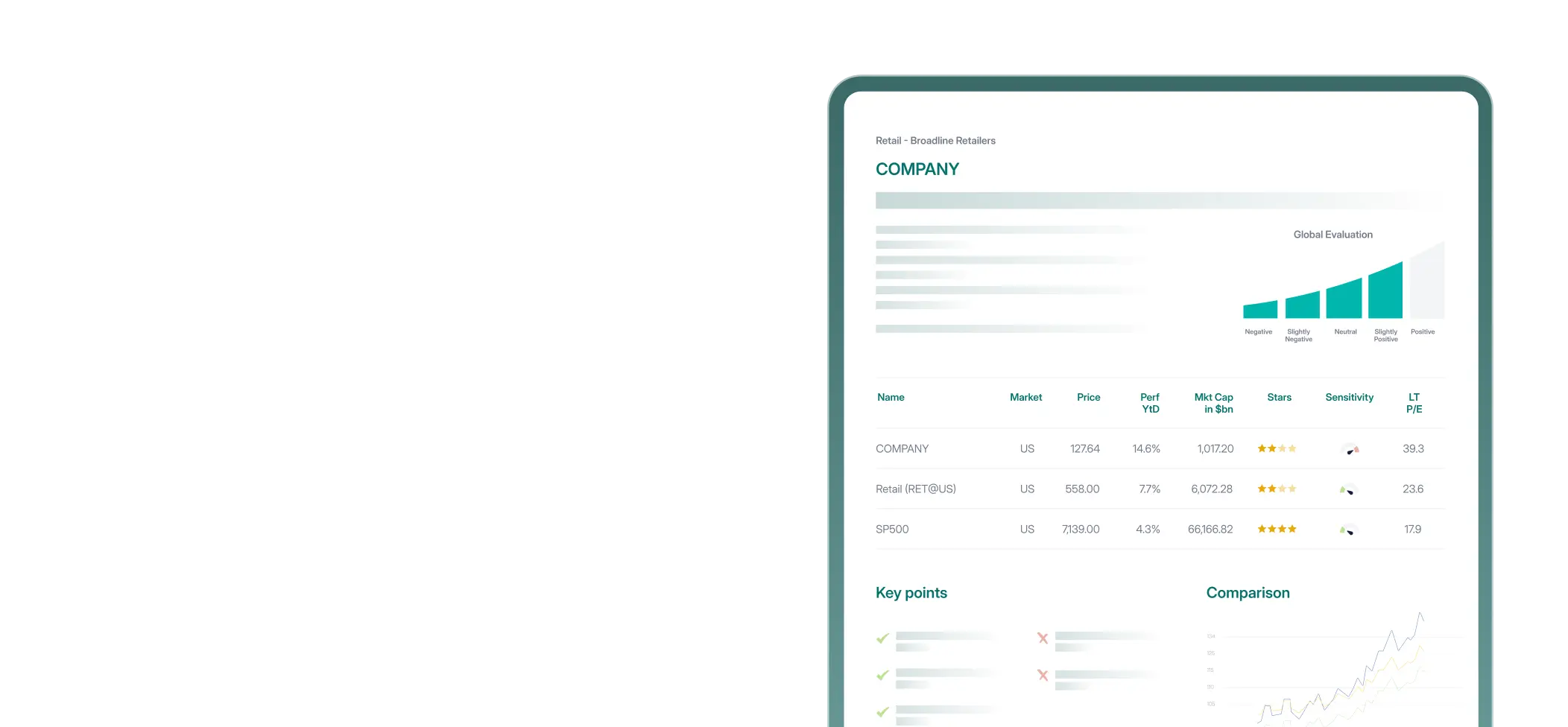 theScreener Reports interface