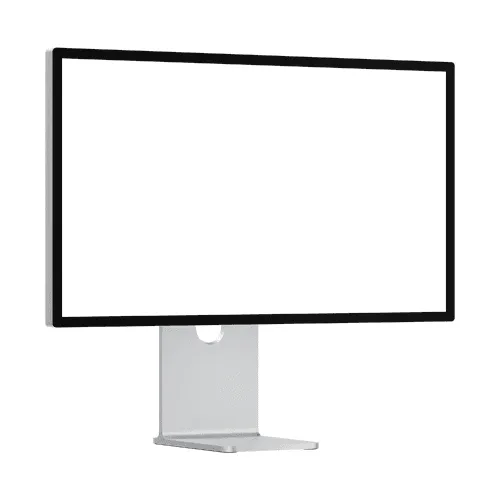 Studio Display XDR mockup right view