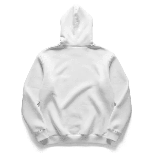Hoodie back view mockup