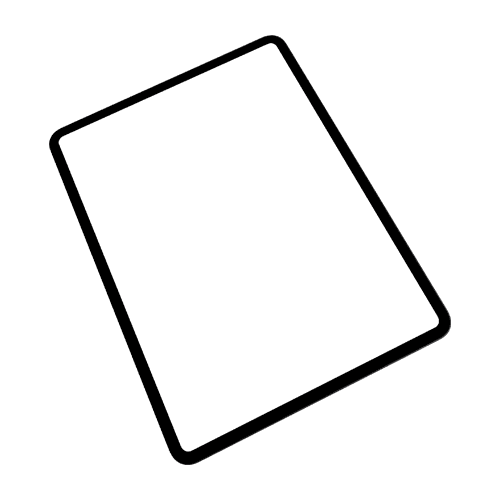 iPad Pro 13 space black mockup