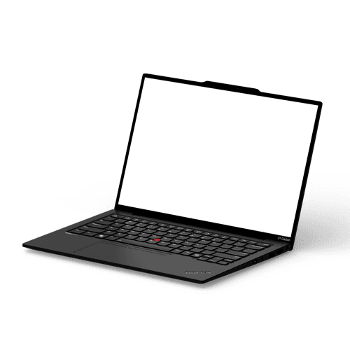 ThinkPad X1 Carbon left mockup
